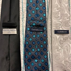 Croft and Barrow luxury Ties